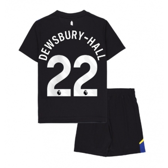 Billige Fotballdrakt Everton Kiernan Dewsbury-Hall #22 Replika Tredjedraktsett Barn 2025-26 Kortermet (med bukser)
